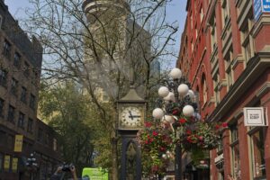 Steam clock